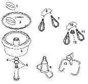 Bosch Concept Plastic Bowl Pack Parts